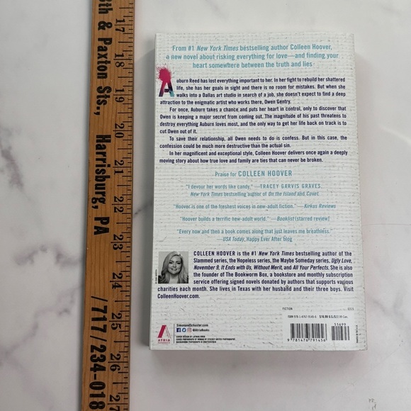 Confess: A Novel - Paperback By Hoover, Colleen - GOOD - Picture 7 of 8